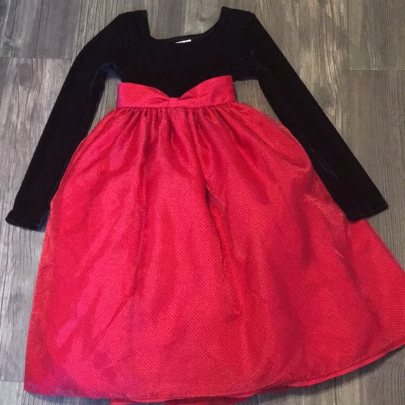 girls size 7 holiday dress